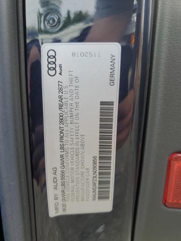 WAUM2AF23LN090856 - 2020 AUDI A6 PRESTIGE Mavi foto 12