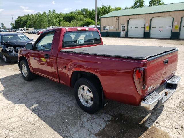 1GTCS146958131156 - 2005 GMC CANYON RED photo 2