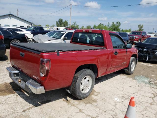 1GTCS146958131156 - 2005 GMC CANYON RED photo 3