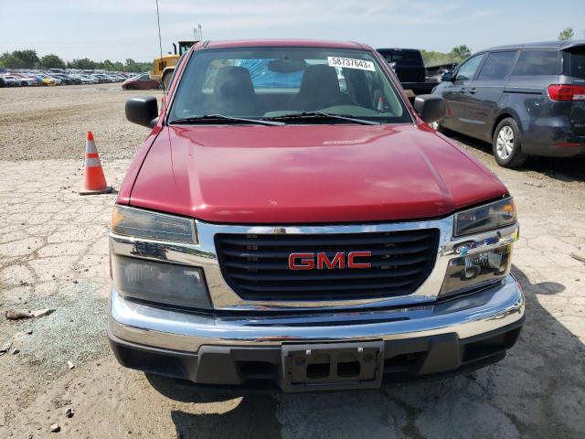 1GTCS146958131156 - 2005 GMC CANYON RED photo 5