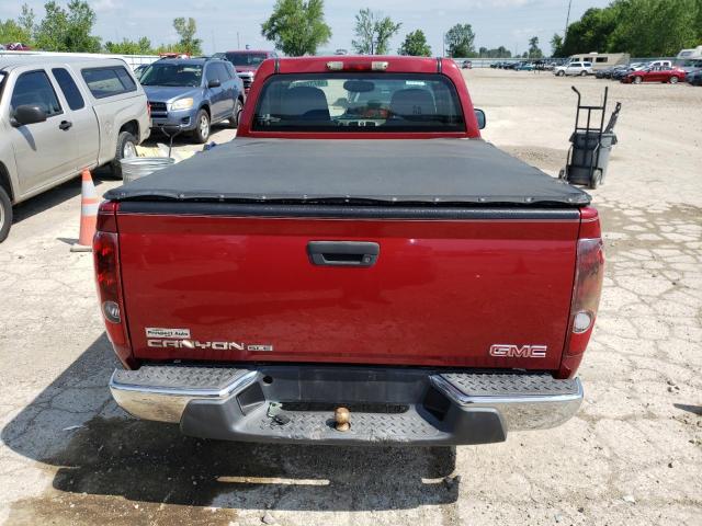 1GTCS146958131156 - 2005 GMC CANYON RED photo 6