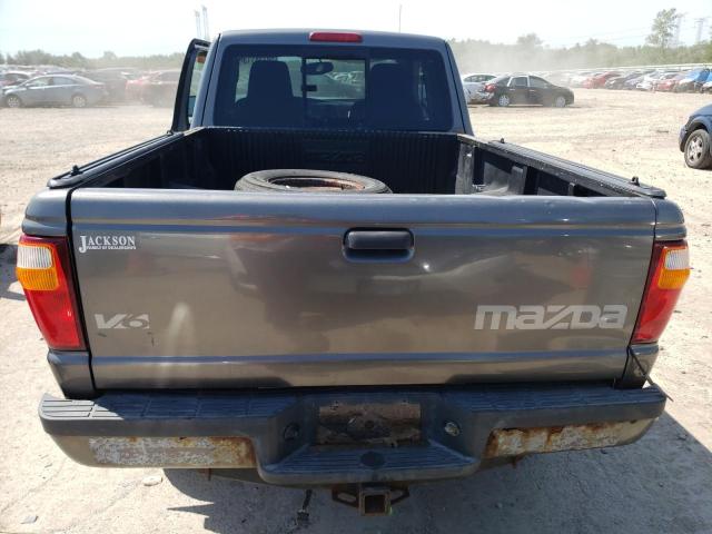 4F4ZR47E85PM05339 - 2005 MAZDA B4000 CAB PLUS GRAY photo 6