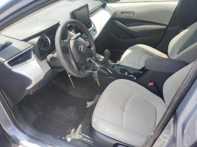 5YFEPMAE3NP306383 - 2022 TOYOTA COROLLA LE BLUE photo 7