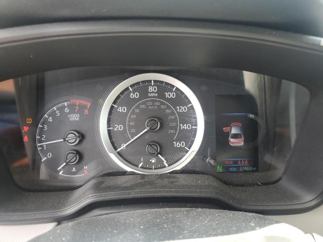 5YFEPMAE3NP306383 - 2022 TOYOTA COROLLA LE BLUE photo 9