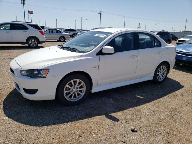 JA32U2FU0EU016846 - 2014 MITSUBISHI LANCER ES/ES SPORT WHITE photo 1