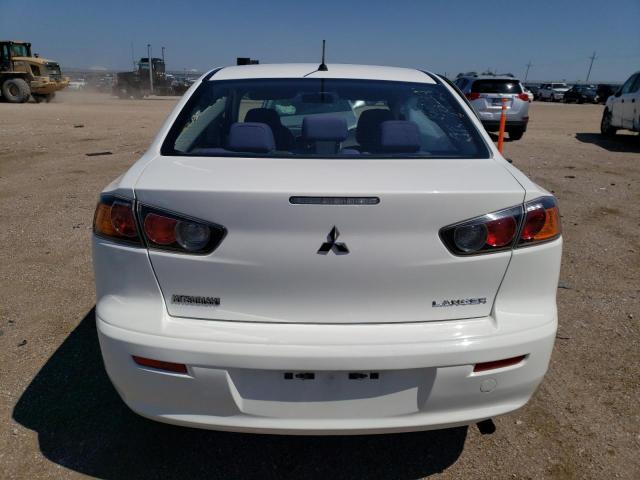 JA32U2FU0EU016846 - 2014 MITSUBISHI LANCER ES/ES SPORT WHITE photo 6