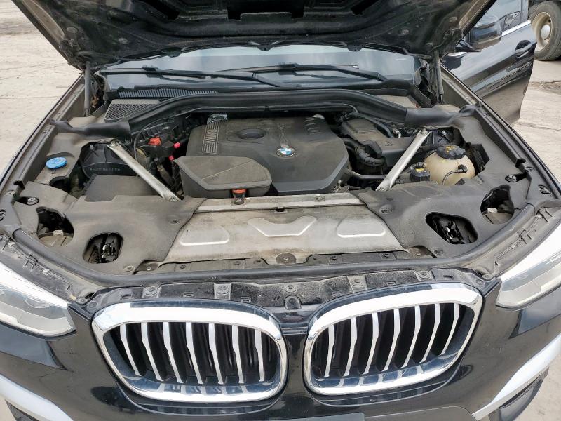 5UXTR7C58KLE88281 - 2019 BMW X3 SDRIVE30I BLACK photo 12