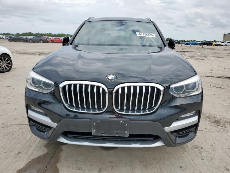 5UXTR7C58KLE88281 - 2019 BMW X3 SDRIVE30I BLACK photo 5