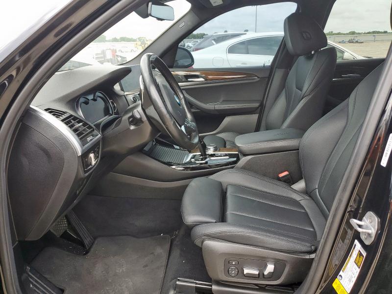 5UXTR7C58KLE88281 - 2019 BMW X3 SDRIVE30I BLACK photo 7