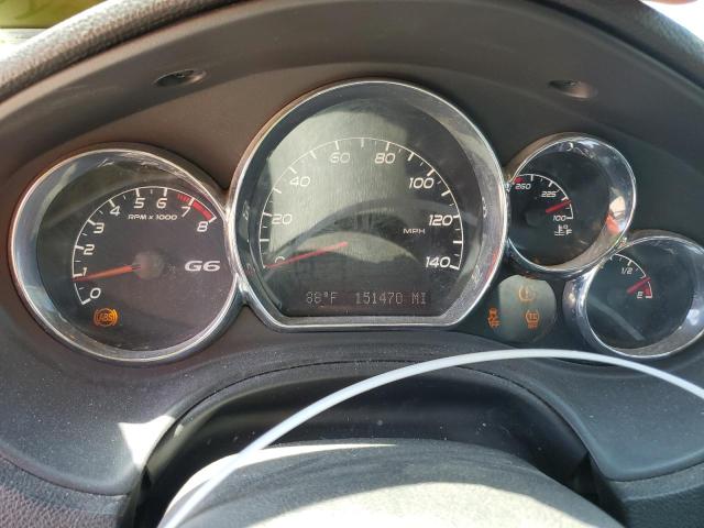 1G2ZA5E09A4117469 - 2010 PONTIAC G6 SILVER photo 9