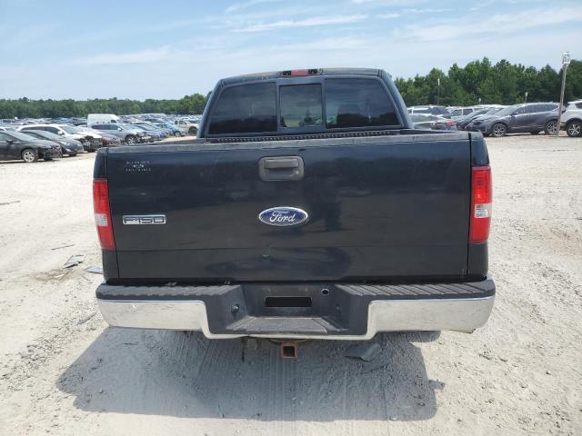 1FTPW12586KB95936 - 2006 FORD F150 SUPERCREW BLACK photo 6