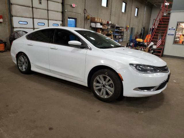 1C3CCCAB4FN528498 - 2015 CHRYSLER 200 LIMITED WHITE photo 4