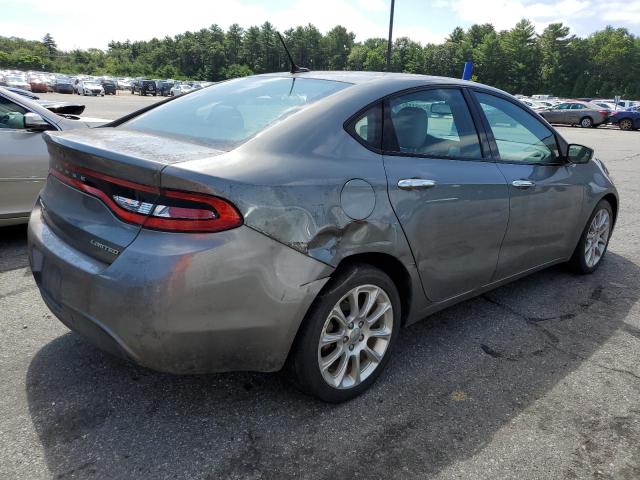 1C3CDFCA3DD321932 - 2013 DODGE DART LIMITED GRAY photo 3