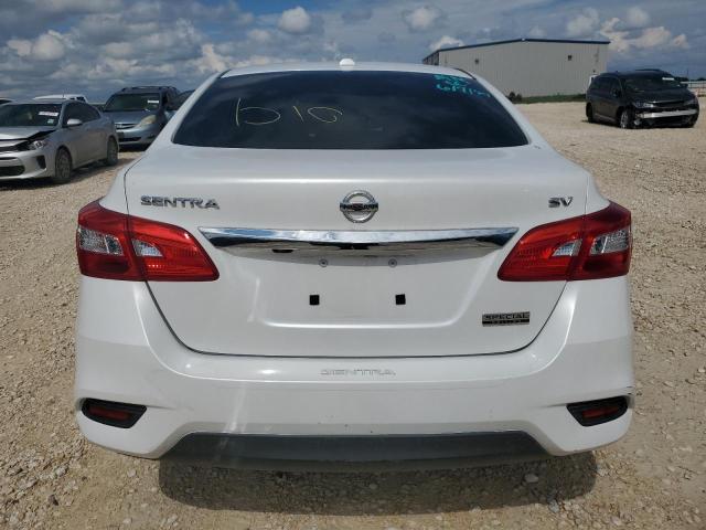 3N1AB7AP9KY206738 - 2019 NISSAN SENTRA S WHITE photo 6