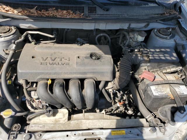 2T1KR32E98C699977 - 2008 TOYOTA MATRIX XR Gümüş fotoğraf 11