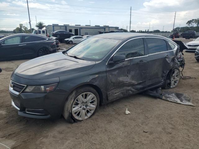 2G11Y5SL5E9209063 - 2014 CHEVROLET IMPALA LS GRAY photo 1