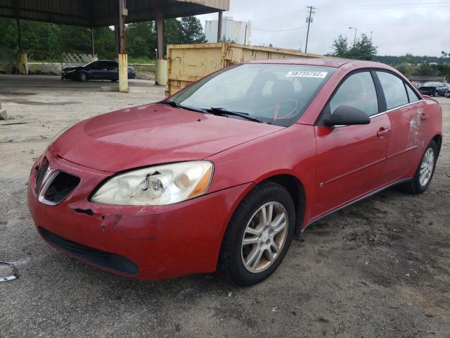 1G2ZG558664218710 - 2006 PONTIAC G6 SE1 RED photo 2