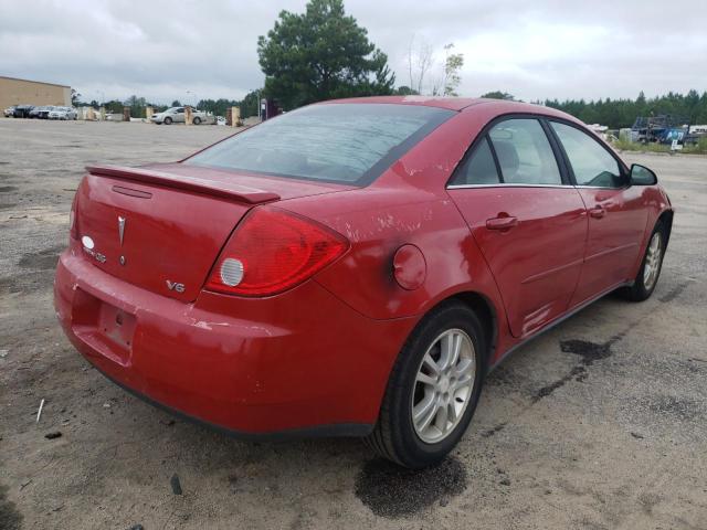 1G2ZG558664218710 - 2006 PONTIAC G6 SE1 RED photo 4