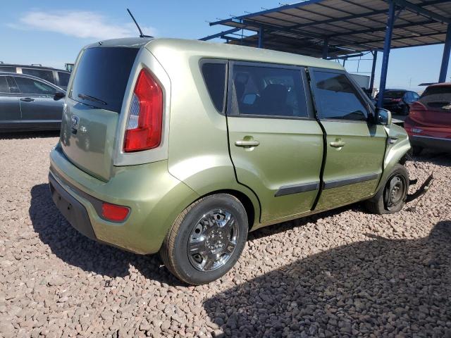 KNDJT2A50D7539734 - 2013 KIA SOUL GREEN photo 3