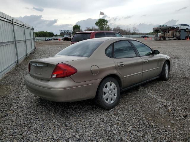 1FAFP52U52G120606 - 2002 FORD TAURUS LX BROWN photo 3