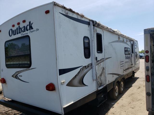 4YDT30128BB450651 - 2011 KEYSTONE OUTBACK WHITE photo 9