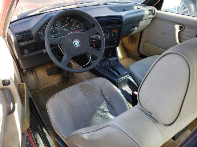 WBAAB6405H1685188 - 1987 BMW 3 SER E AUTOMATIC RED photo 8