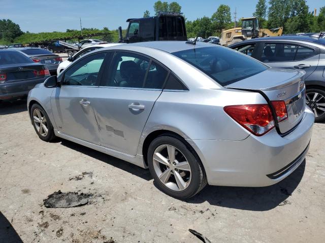 1G1PE5SB9E7364016 - 2014 CHEVROLET CRUZE LT SILVER photo 2