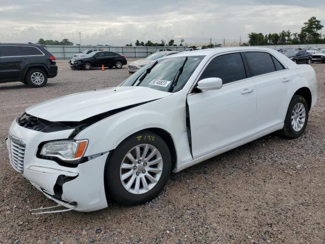 2C3CCAAG8DH527828 - 2013 CHRYSLER 300 WHITE photo 1