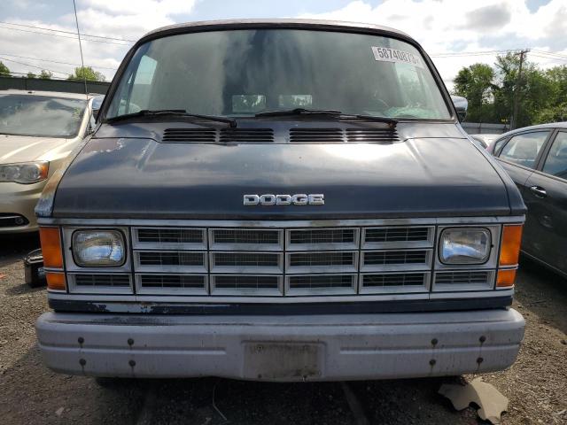 2B7GB11X1NK147749 - 1992 DODGE RAM VAN B150 BLUE photo 5