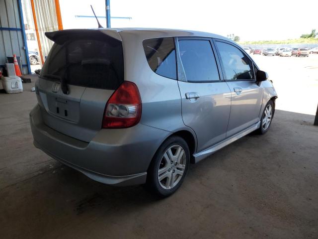 JHMGD38658S063848 - 2008 HONDA FIT SPORT GRAY photo 3