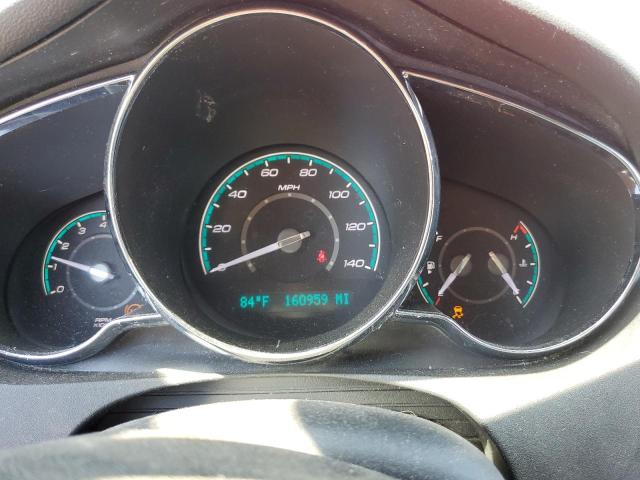 1G1ZG5E79CF242978 - 2012 CHEVROLET MALIBU LTZ წითელი ფოტო 9