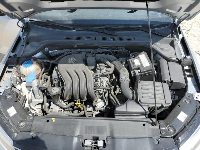 3VW2K7AJ9FM339653 - 2015 VOLKSWAGEN JETTA BASE 银色 照片 11