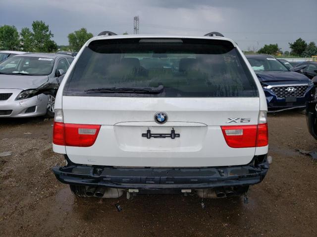 5UXFB53595LV15706 - 2005 BMW X5 4.4I WHITE photo 6