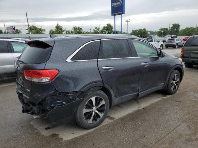 5XYPHDA5XGG114438 - 2016 KIA SORENTO EX GRAY photo 3