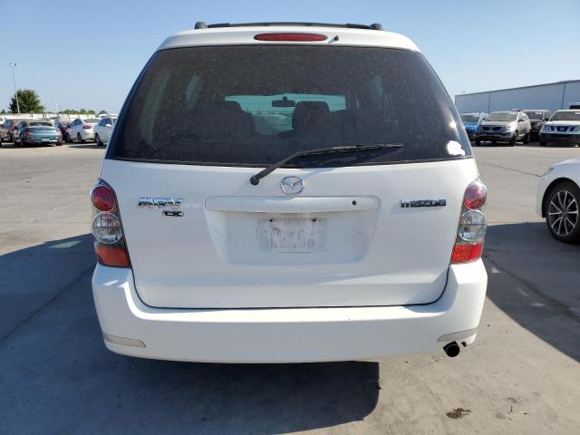 JM3LW28A150537088 - 2005 MAZDA MPV WAGON WHITE photo 6