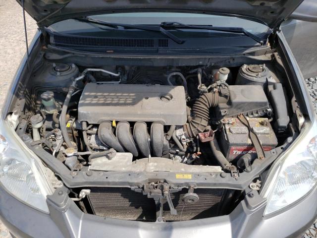 2T1KR32E36C607730 - 2006 TOYOTA COROLLA MA XR GRAY photo 11