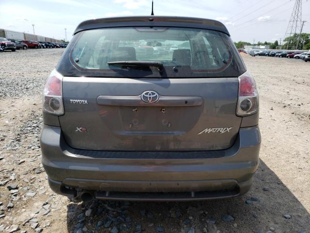 2T1KR32E36C607730 - 2006 TOYOTA COROLLA MA XR GRAY photo 6