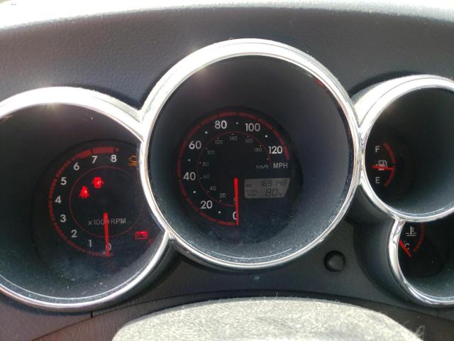 2T1KR32E36C607730 - 2006 TOYOTA COROLLA MA XR GRAY photo 9