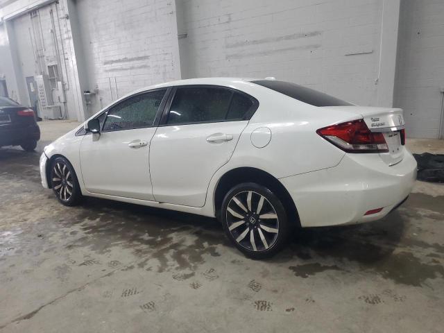 19XFB2F94FE061891 - 2015 HONDA CIVIC EXL WHITE photo 2