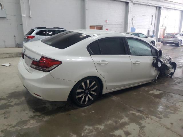 19XFB2F94FE061891 - 2015 HONDA CIVIC EXL WHITE photo 3