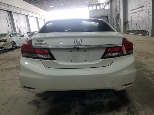 19XFB2F94FE061891 - 2015 HONDA CIVIC EXL WHITE photo 6