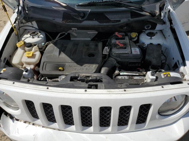 1C4NJRBB6FD317837 - 2015 JEEP PATRIOT SPORT WHITE photo 12
