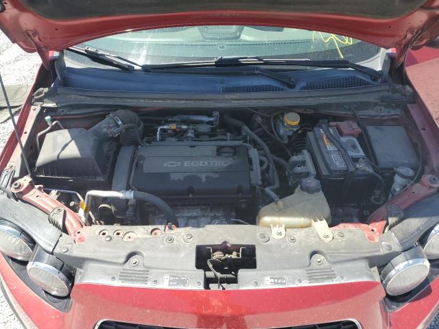 1G1JA6SH0C4113041 - 2012 CHEVROLET SONIC LS RED photo 12