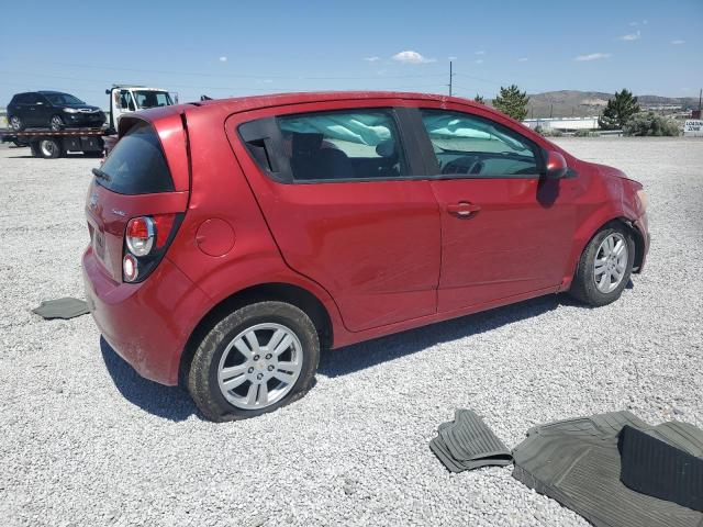 1G1JA6SH0C4113041 - 2012 CHEVROLET SONIC LS RED photo 3