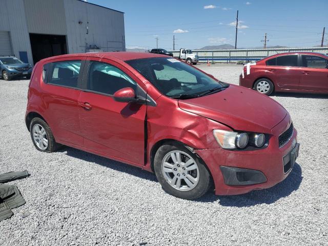 1G1JA6SH0C4113041 - 2012 CHEVROLET SONIC LS RED photo 4