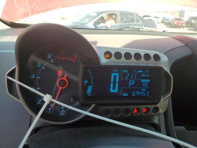 1G1JA6SH0C4113041 - 2012 CHEVROLET SONIC LS RED photo 9