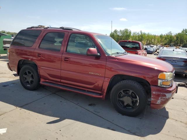 1GKEK63U12J192466 - 2002 GMC YUKON DENA MAROON photo 4