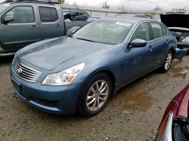 JNKCV61E99M307358 - 2009 INFINITI G37 BASE  photo 2