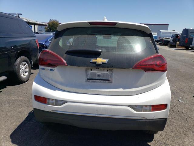 1G1FY6S02M4104273 - 2021 CHEVROLET BOLT EV LT WHITE photo 6