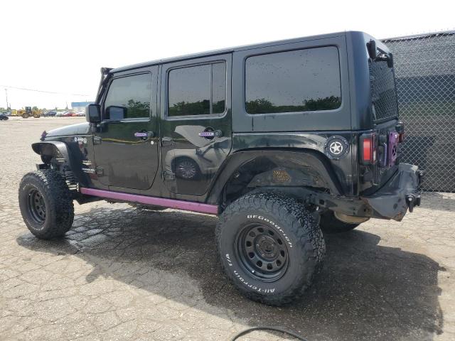 1C4BJWEG4CL120370 - 2012 JEEP WRANGLER U SAHARA BLACK photo 2